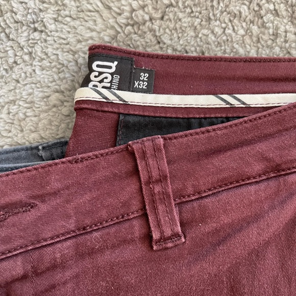 6 Pair Bundle RSQ London Skinny Chino Pants - Picture 6 of 16